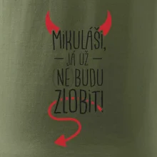 Mikuláši, já už nebudu zlobit!