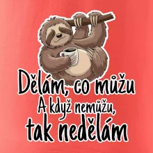 Dělám, co můžu. A když nemůžu, tak nedělám.