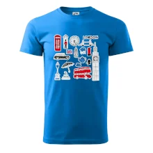 Velká Británie - kreslené ikonky