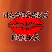 Hasičská holka - pusa