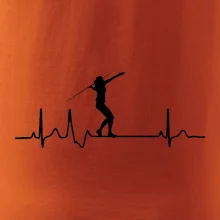 EKG hod oštěpem žena