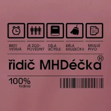 Čárový kód -  Řidič MHD