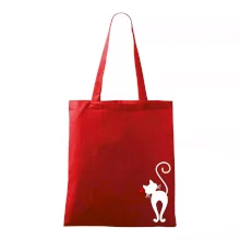 Zamilovaná kočka zezadu