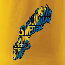 Mapy - názvy měst - Švédsko