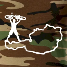 Cyklista - Mapa Rakouska