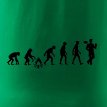 Evoluce kominík v klobouku