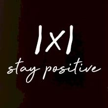 Absolutní hodnota - stay positive