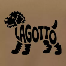 Lagotto nápis v těle