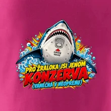 Pro žraloka jsi jen konzerva