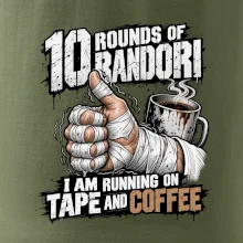 Randori 10 rounds tape and coffee