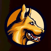 Německý ovčák - v kruhu