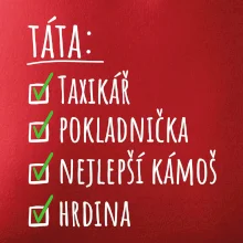 Táta - check list