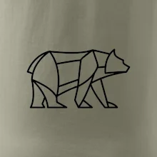 Geometrie lední medvěd chodící