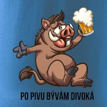 Po pivu bývám divoká