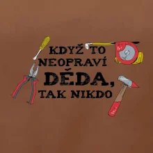 Když to neopraví děda, tak nikdo barevné