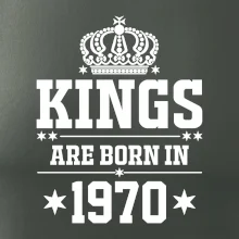 Kings are born in 1970