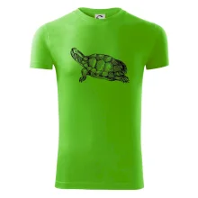 Tužkou kreslená želva