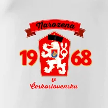 Narozena v Československu - Přelepený znak 1968 Narozena v Československu - Přelepený znak 1968