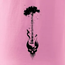 Kytara strom a lebka