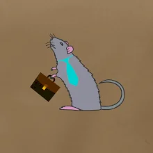 Krysa kancelářská barevná (Moňas)