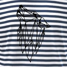 Geometrie - vlk - vyjící