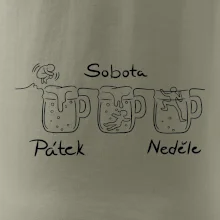 Pátek sobota neděle pivo