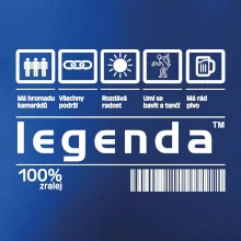 Čárový kód - Legenda Čárový kód - Legenda