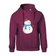 Sněhulák se šálou