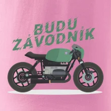 Budu závodník  zelený cafe racer