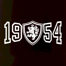 Narozeninový motiv - znak - 1954