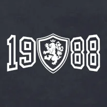 Narozeninový motiv - znak - 1988