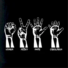 Kámen nůžky papír cirkulárka