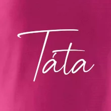 Nápis psací na prsou - táta