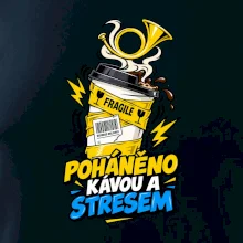 Poháněno kávou a stresem
