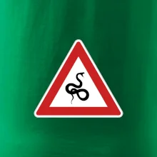 Dopravní značka - Pozor had