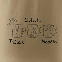 Pátek sobota neděle pivo Pátek sobota neděle pivo