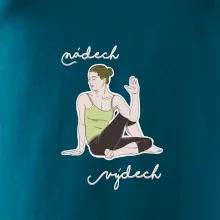 Yoga nádech výdech (Radek Pilař ART)
