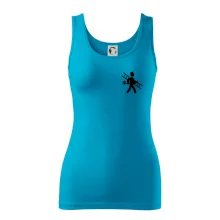 Kominík logo + nápis na zádech