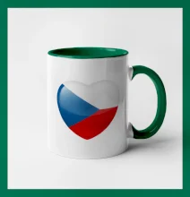 České srdce - vlajka