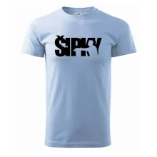 Šipky - nápis se šipkařem