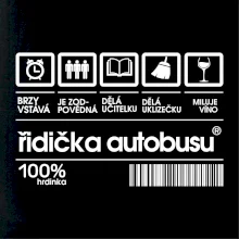 Čárový kód řidička autobusu Čárový kód řidička autobusu