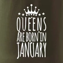 Queens are born in January