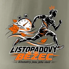 Listopadový běžec se stopkami a korunou