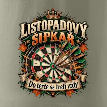 Listopadový šipkař mistr terče