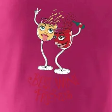 Best wine friends dancing (Pecka design)