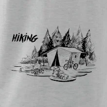 Hiking - obrázek kreslený