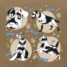 Knírač - 4 obrázky