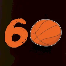 Basketball kulaté narozeniny 60