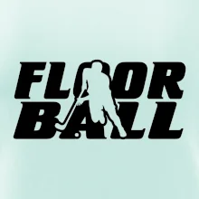 Floorball nápis rovný