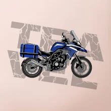 Cestovní enduro modré